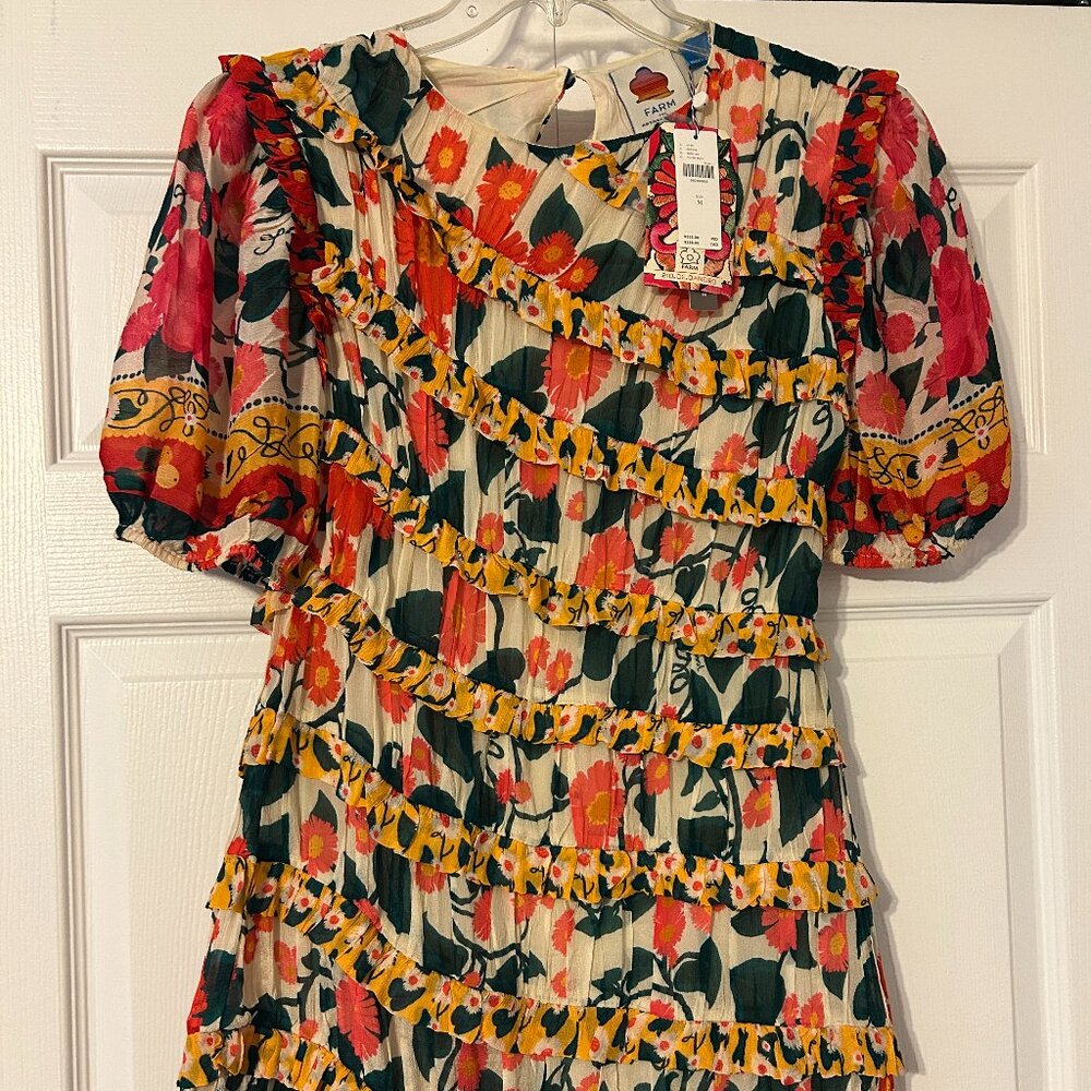 FARM Rio Multi-Color Floral Mini Dress - Picture 2 of 9